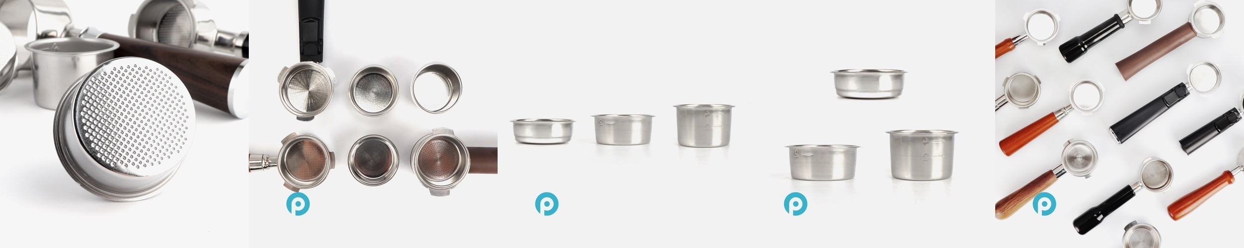 51mm 2샷 바텀리스 포터필터 바스켓 드롱기 맥널티 플랜잇 호환 커피머신용