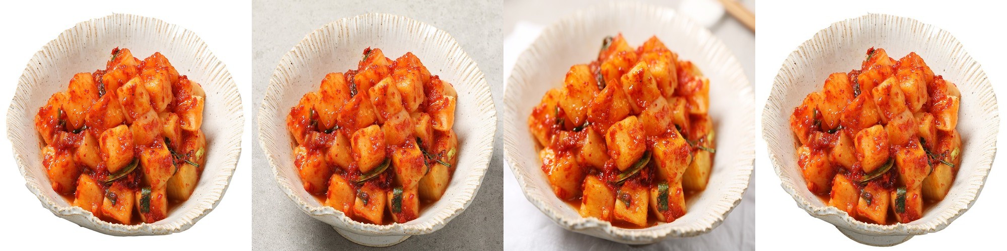 전주찬방 전국김치품평회 4회수상 유기농 깍두기 1kg, 1개