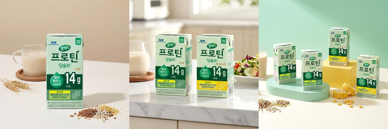 셀렉스 프로틴 당솔브 음료 초당옥수수, 190ml, 24개
