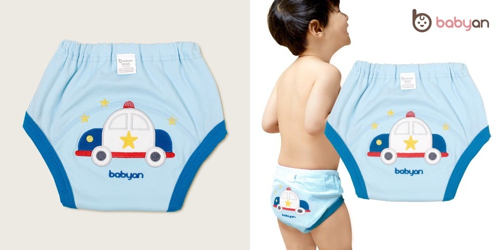 [베이비바우처/N배송] 베이비앙 삐뽀 배변훈련팬티(4중방수)(자수)