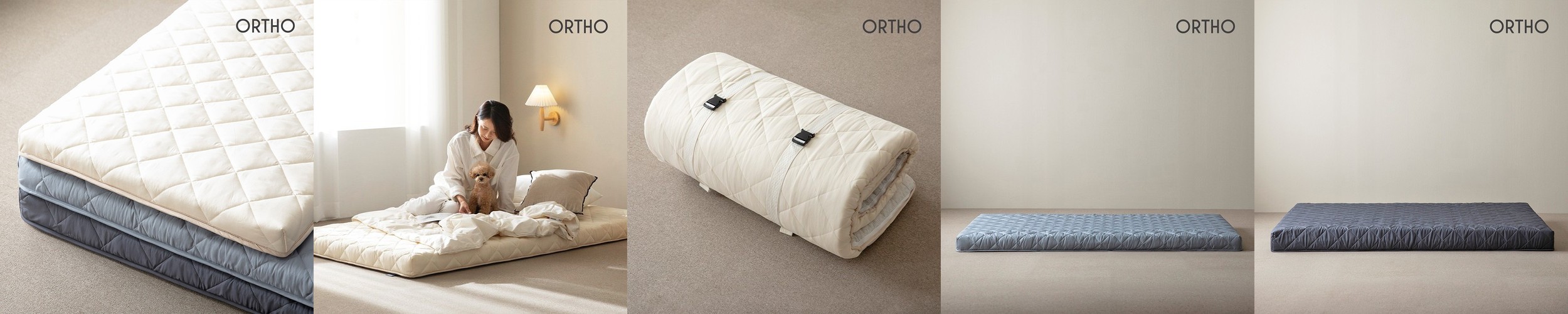 그랜레스트 발칸 3단 접이식 메모리폼 매트리스 토퍼 10cm 그레이 SS(슈퍼싱글)