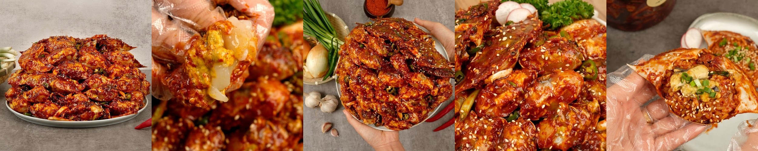 남도할매게장 국내산 연평도 양념 꽃게장 꽃게 게장 무침 맛집 1.3kg