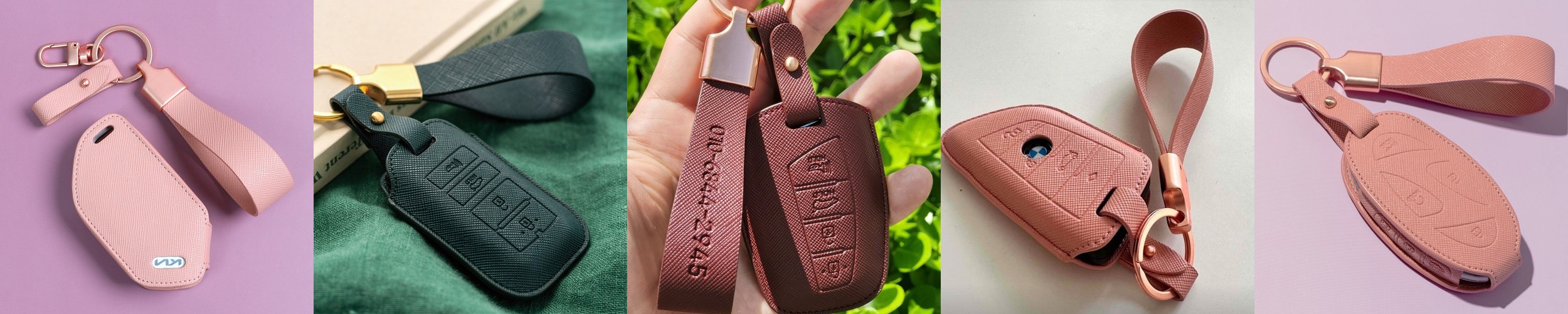 기아 자동차 쏘렌토 MQ4 스포티지 NQ5 EV6 K8 가죽 스마트키 케이스 반다레더