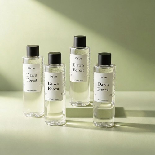 [1+1+1+1] 오르브 리필용액 실내 방향제 디퓨저 200ml x 4ea