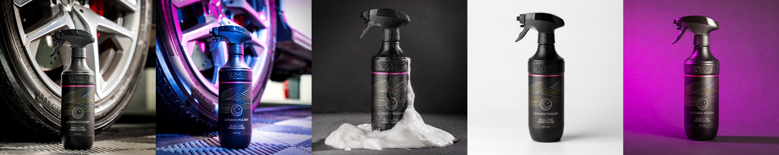 루나틱폴리시 휠&타이어 파워클리너 500ml