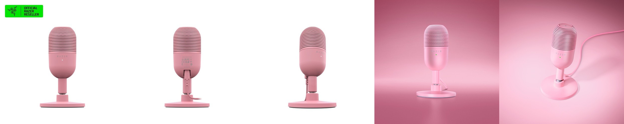 [혜택가 6만] 레이저코리아 세이렌 V3 게이밍 USB 마이크 ASMR 미니 쿼츠