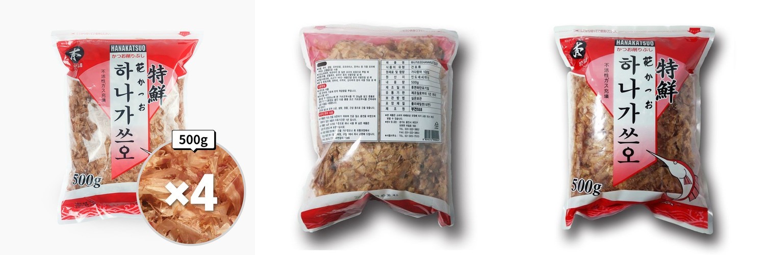 부건 가쓰오부시 하나, 500g, 4개