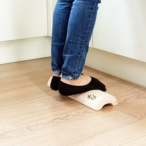 편백나무 발지압판 발바닥마사지