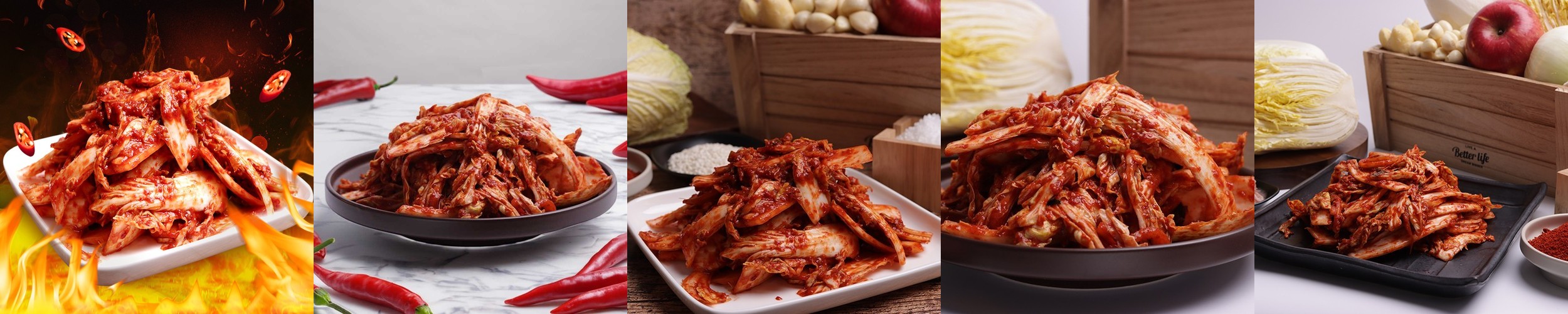 선김치 전라도 국산 맛있게 매운 청양 실비 배추겉절이 2kg