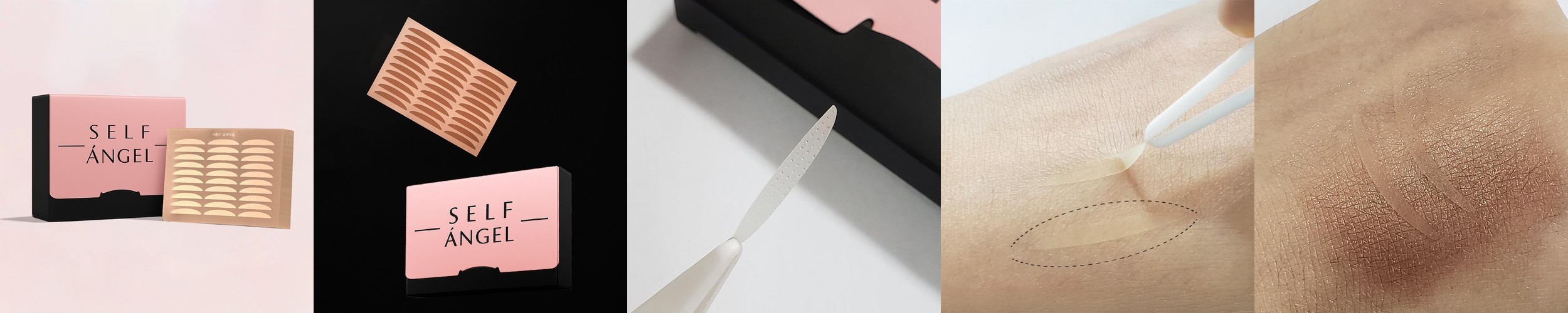 예쓰안나 1초 원터치 속눈썹 노글루속눈썹 가닥속눈썹 대용량
