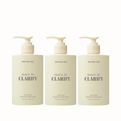 올인원 샴푸&바디워시 망고코코넛 450ml, 3개