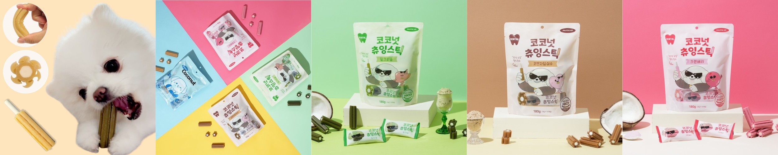 3651 크리미크런치 고양이 간식 이빨과자 겉바속촉 스낵 닭고기, 300g, 2개