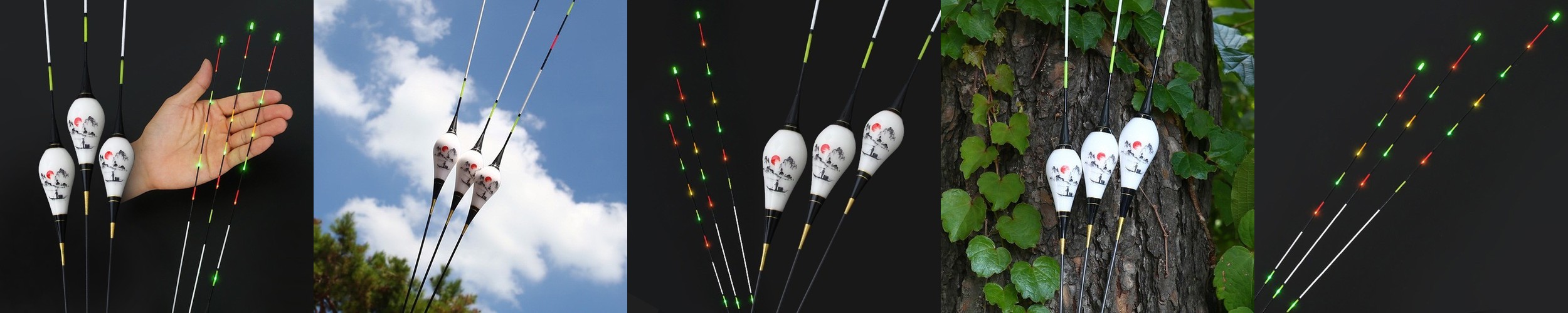MTF 무릉 프리미엄 LED 7점등 민물 나노 전자찌 올림 내림 붕어 대물 장찌 60cm