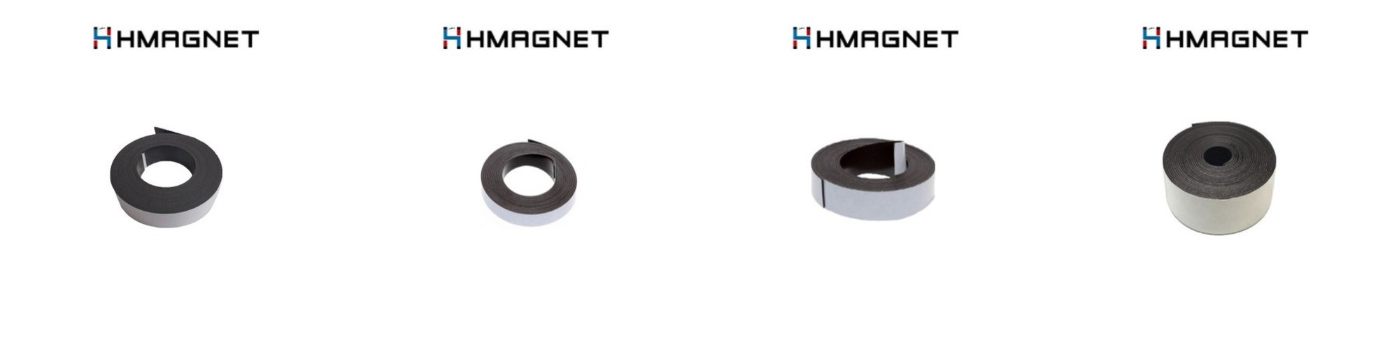 HMAGNET 강력 고무롤자석 롤테이프자석, 20mmX5mX1.5mm