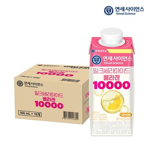 연세생활건강 연세사이언스 밀크세라마이드 콜라겐 , 16개입, 1개