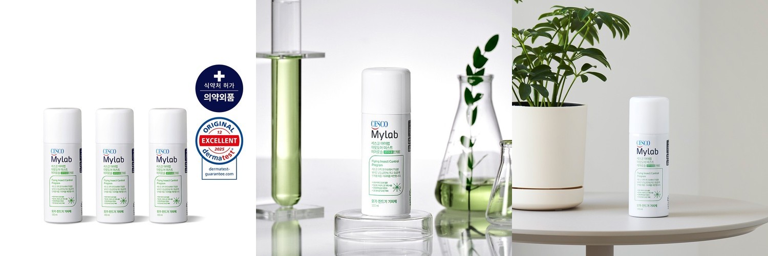 세스코 마이랩 아웃도어 미스트 모기기피제 100ml x 3개