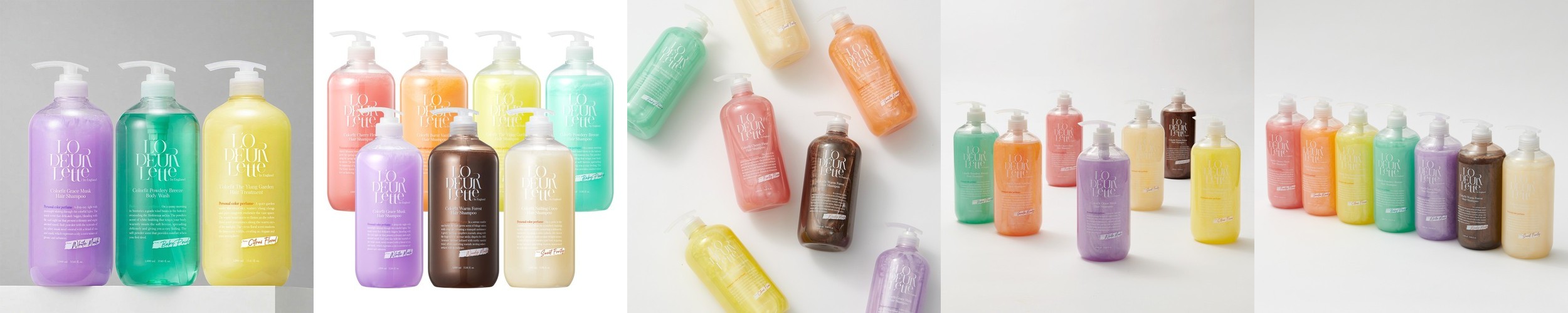 로더렛 컬러핏 퍼퓸 헤어 샴푸 웜 포레스트, 1L, 1개