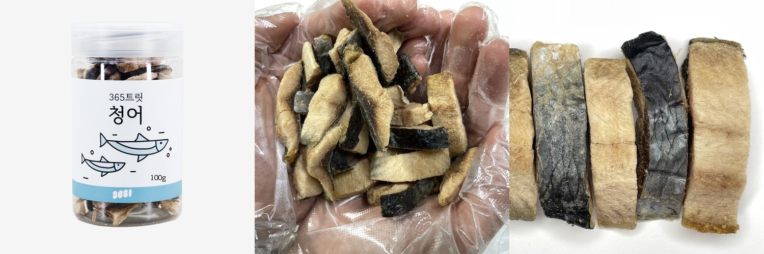 3651 365트릿 청어 대용량 고양이 트릿 동결건조 100g