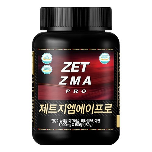 제트리션 제트 ZMA 프로 1000mg 180정