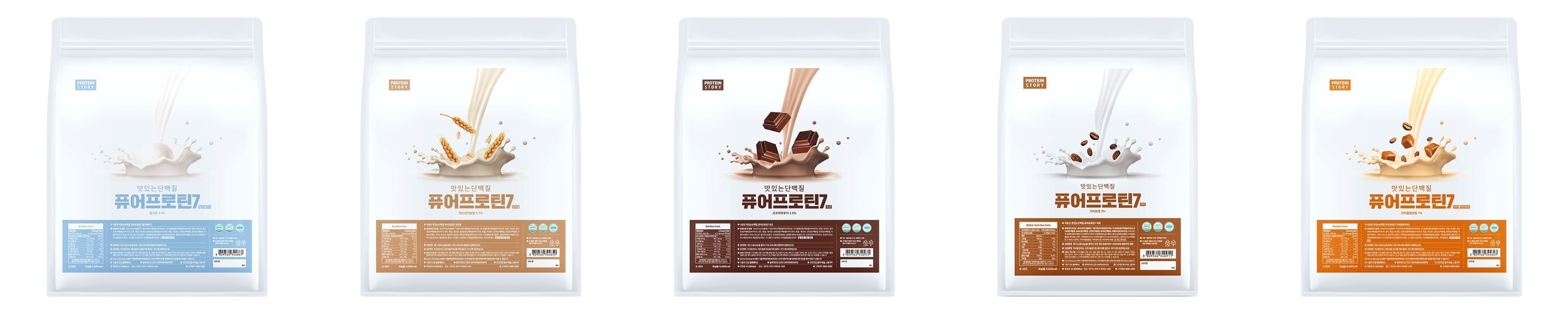 프로틴스토리 맛있는 단백질 퓨어프로틴7 1KG 밀크쉐이크, 1kg, 1개