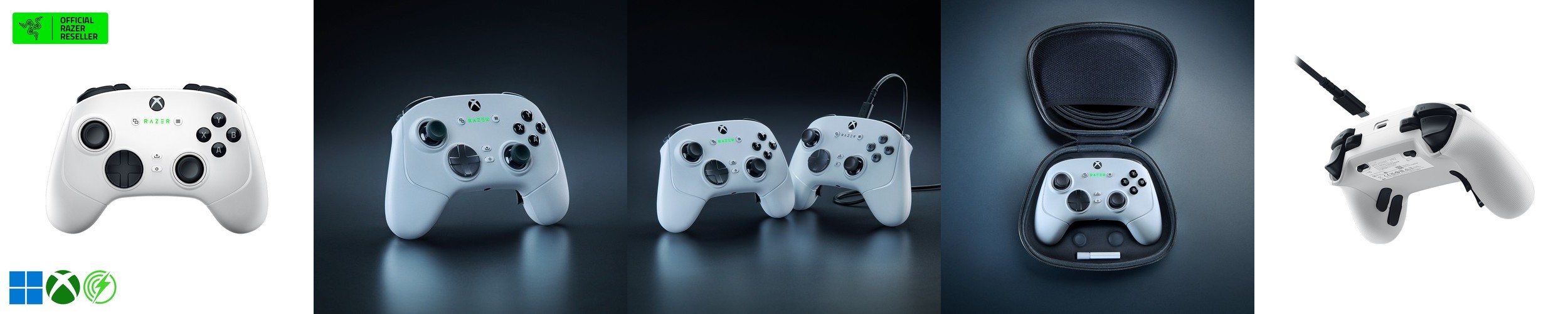 [게임패스 3개월 증정] 레이저코리아 울버린 V3 PRO XBOX PC 겸용 무선 컨트롤러 White