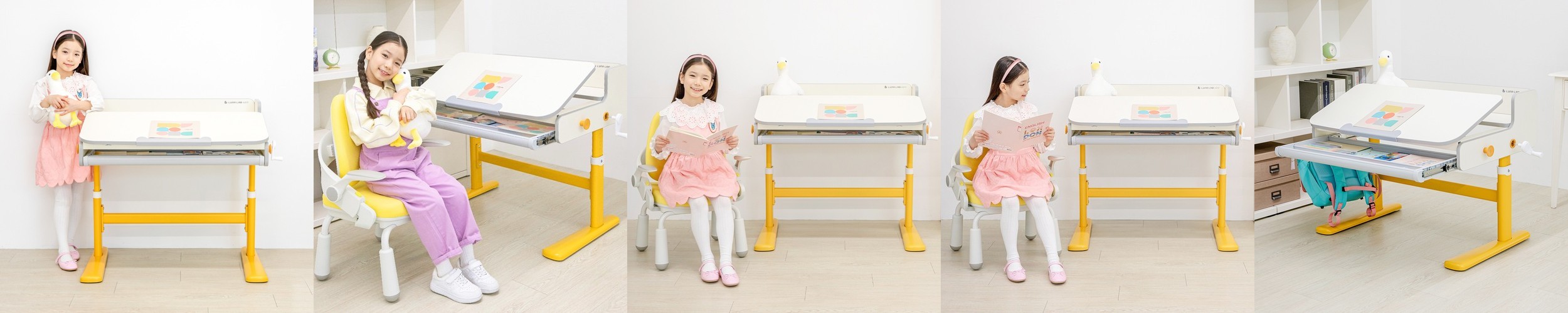 초등학생 책상 어린이 전동 높낮이조절 디플라노 모션데스크