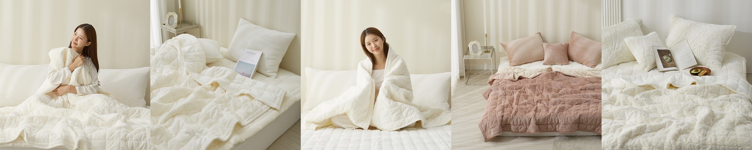 [N배송][슈퍼적립] 코지네스트 호벤 모달 사계 차렵이불 SS