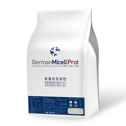저먼프로트 미셀라프로틴 미셀라카제인, WPI, WPC 2kg