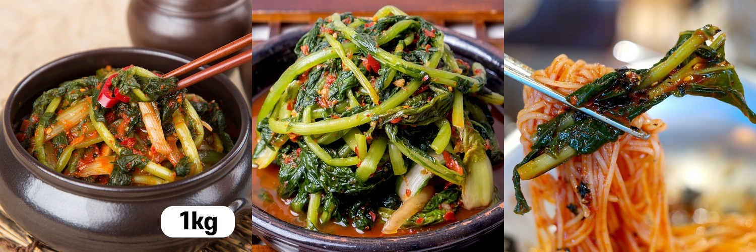 참가득 아삭한 국산 열무김치 1kg 집밥 가정식 반찬거리 김치주문