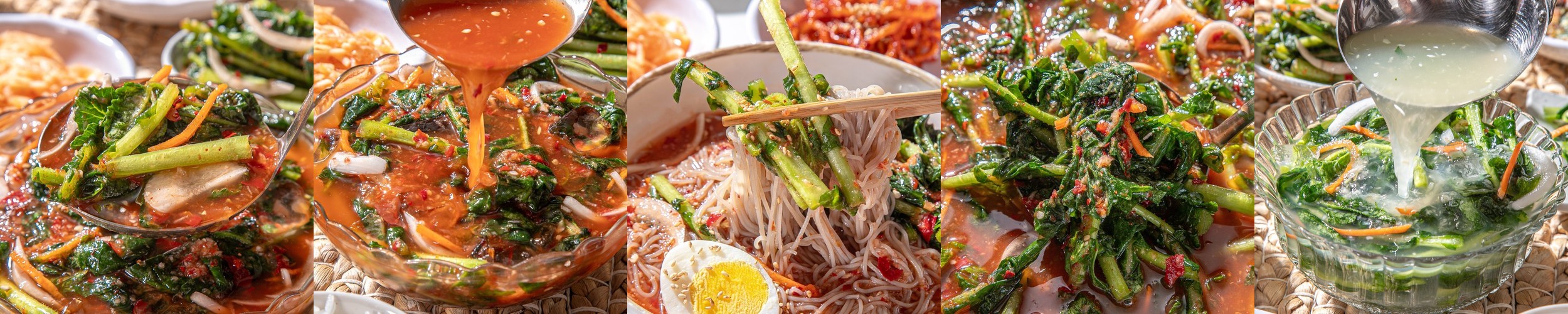 제철밥상 국내산 열무물김치 2종 2.5kg+2.5kg