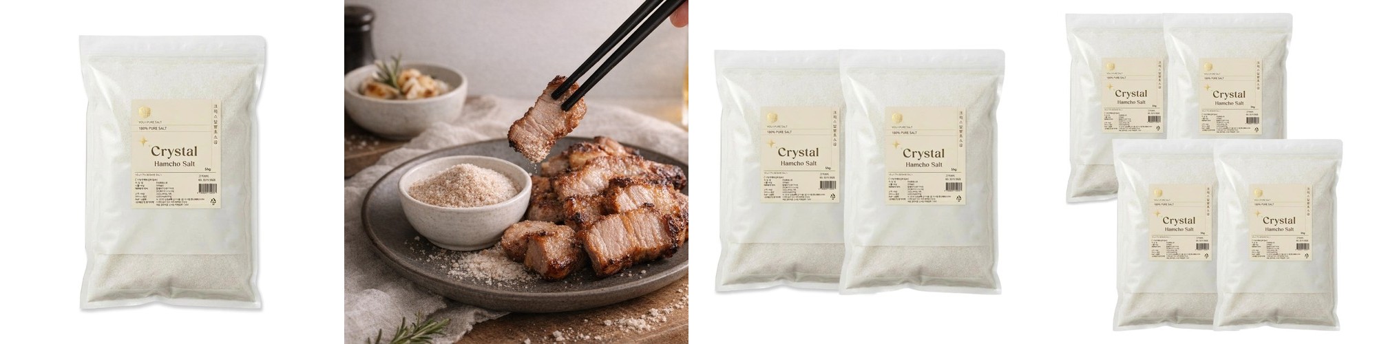 참건강마을 신안 구운 함초 소금 미네랄 굵은 천일염 국산 국내산 1kg