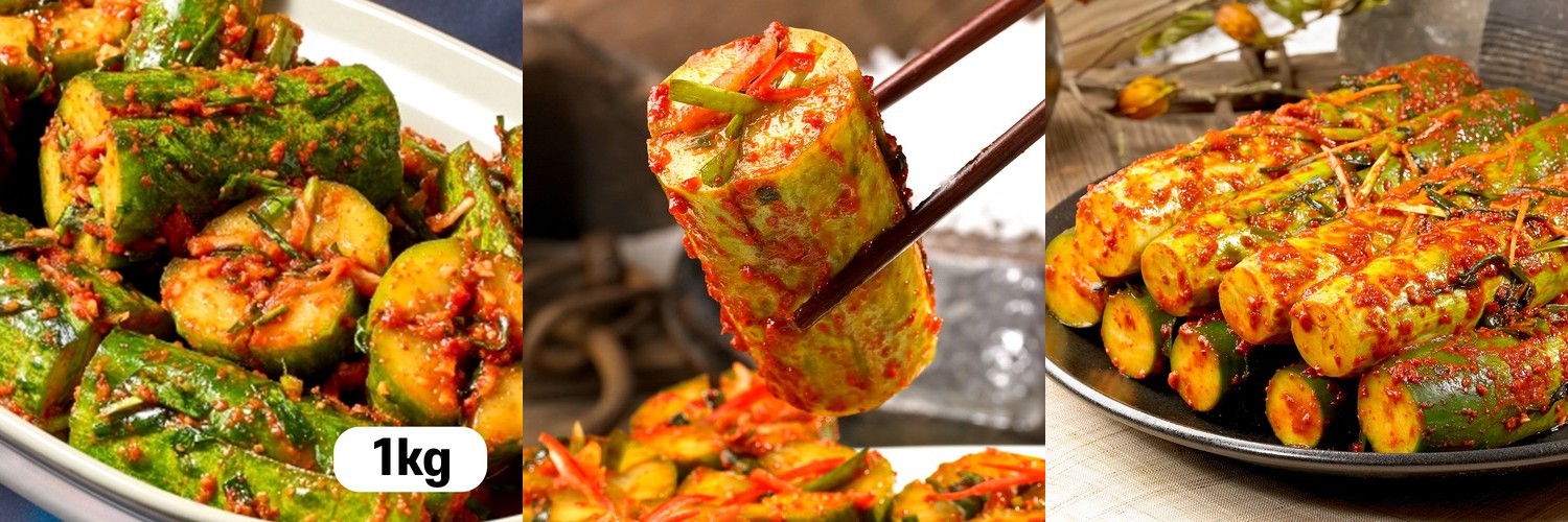 전주찬방 전국김치품평회 4회수상 국내산 오이소박이 2kg, 1개