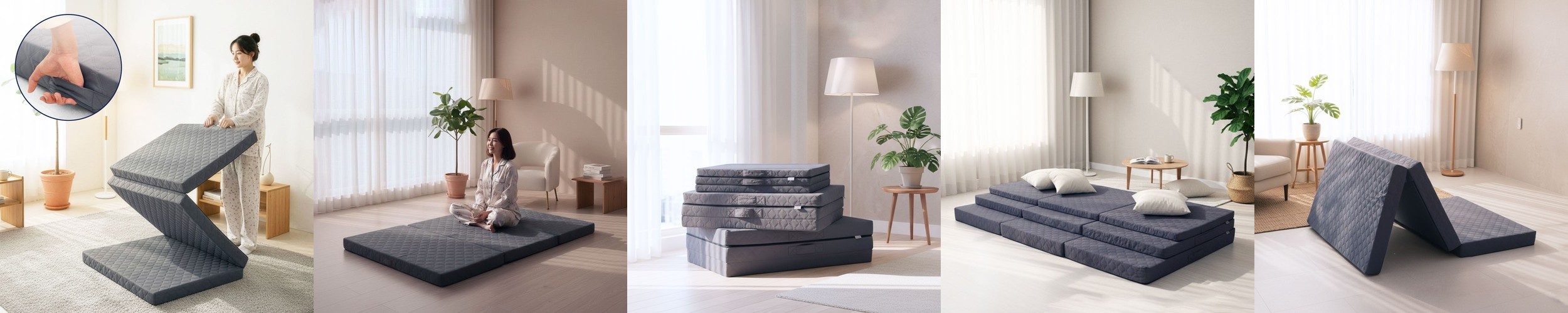 누어 편안히 단단한 본넬 스프링매트리스 침대 매트리스 24cm, Q(퀸), 미디엄소프트