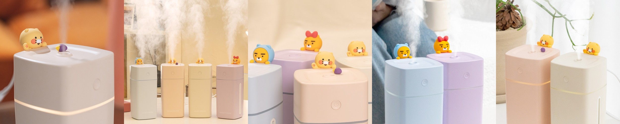 디큐브 4L 무소음 가습기 사무실 원룸 필터없는 대형 가습기 거실 침대 통세척 비염