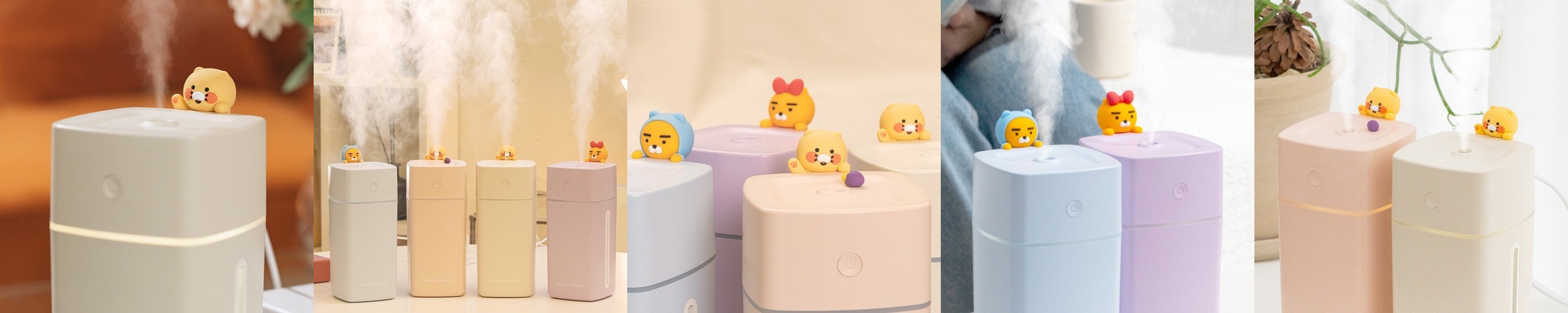 디큐브 4L 무소음 가습기 사무실 원룸 필터없는 대형 가습기 거실 침대 통세척 비염