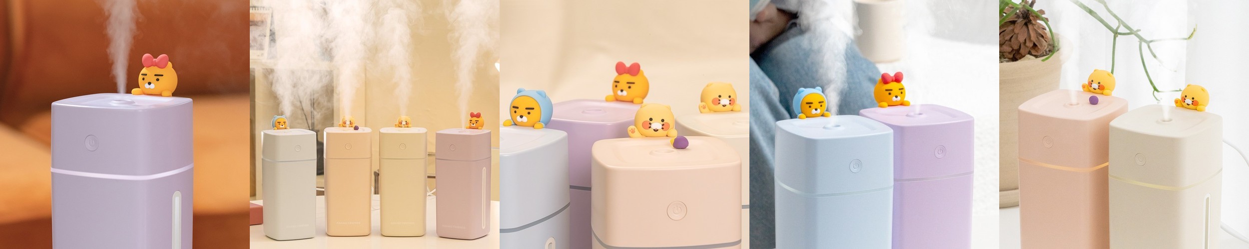 디큐브 4L 무소음 가습기 사무실 원룸 필터없는 대형 가습기 거실 침대 통세척 비염