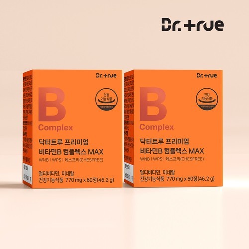 [휴온스N] 메리트C&B 비타민B군 7종, 비타민C, 셀레늄, 아연 60포, 1개