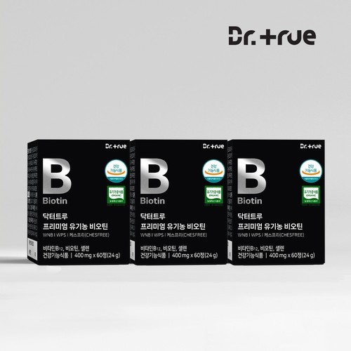 활력포션 아누오틴 비오틴 맥주효모 순도 아누카사과 판토텐산 60정, 7개