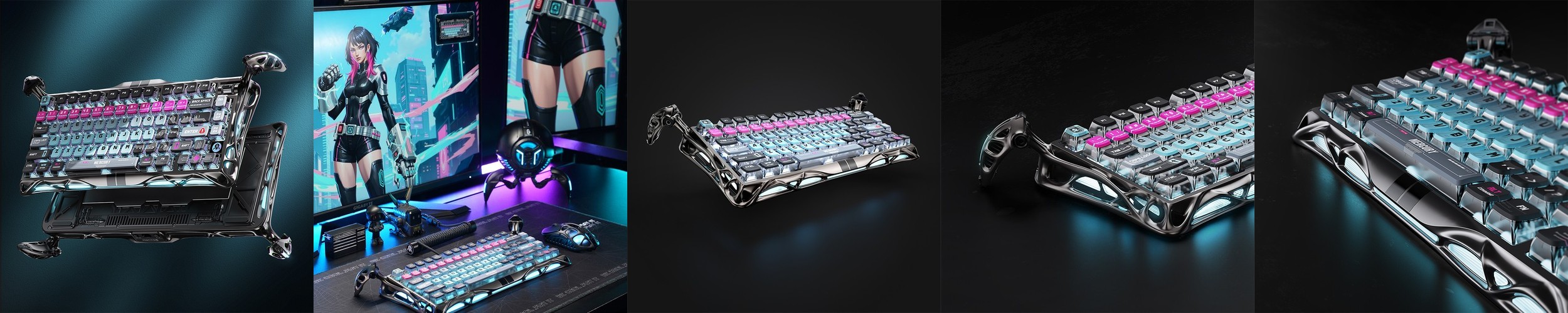 커세어 K70 RGB 자석축 텐키리스 래피드트리거 게이밍 기계식 키보드 골드키캡 에디션 블랙 마그네틱축