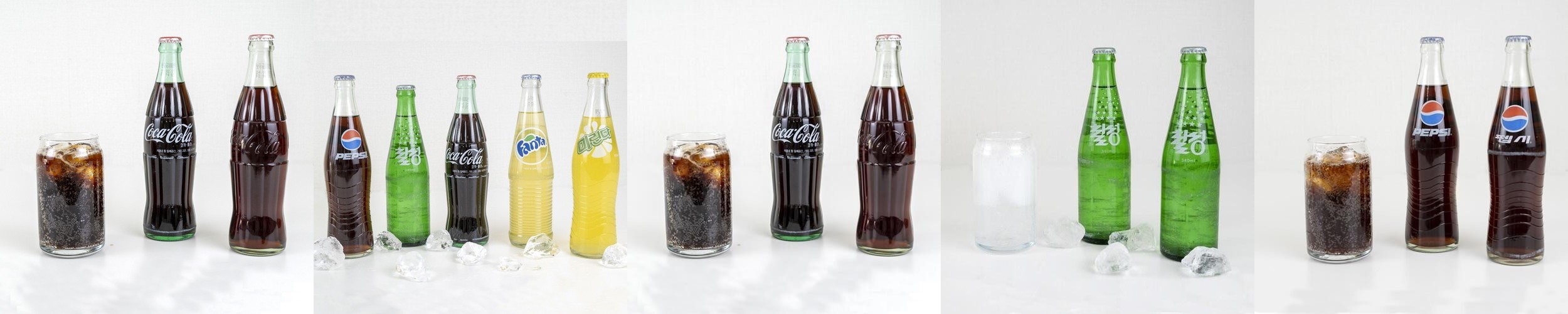 [미니캔] 음료수 코카콜라 펩시 칠성사이다 환타 맥콜 190ml 각2개10캔 캔음료 도매