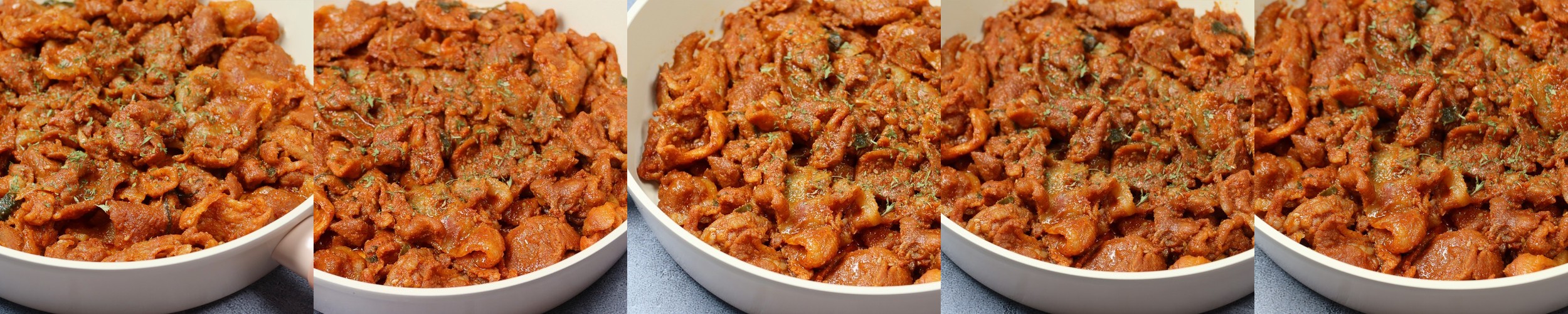 미세계 제육 제육 볶음 양념 돼지 불고기 불백 밀키트 500g, 1개