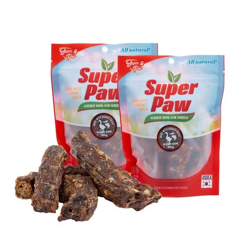 강아지 수제간식 캥거루 갈비 100g