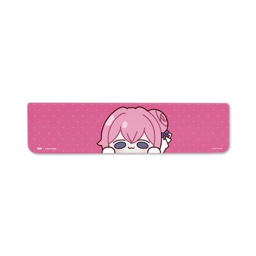 지클릭커 그릭 실리콘 팜레스트 키보드 손목 받침대 텐키리스 스카이블루
