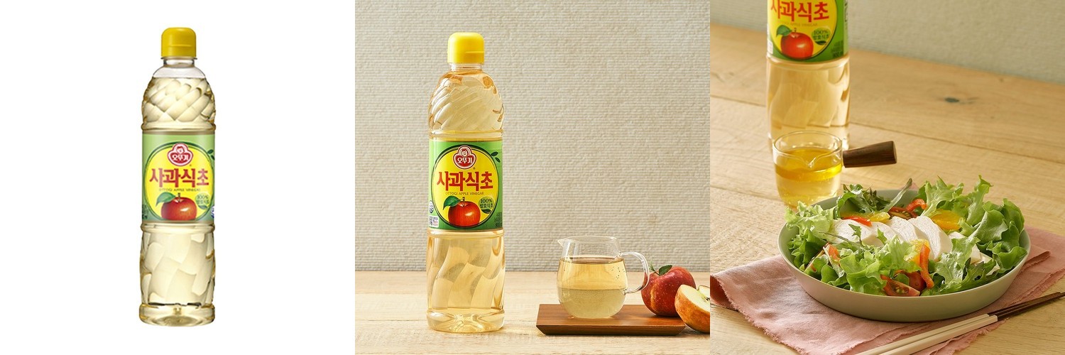 오뚜기 사과 식초 900ml, 1개