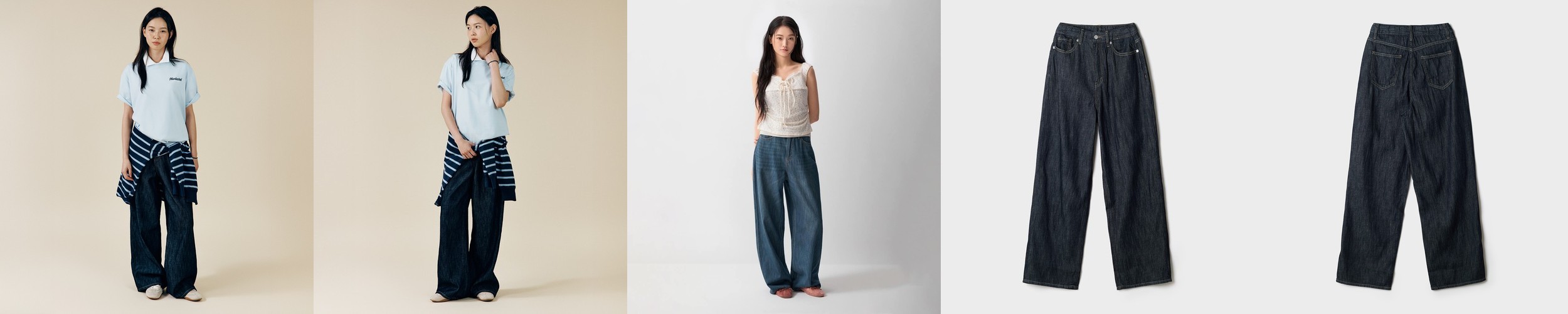 [N배송][COOL] 스파오 롱 와이드 진 SPTJG25G51