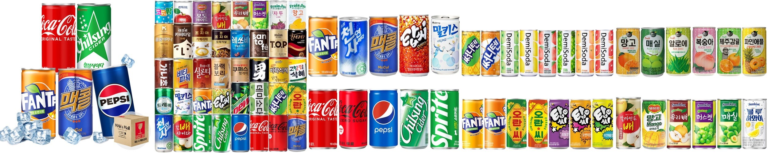 펩시제로 라임 제로콜라 190ml 30캔 미니 캔음료 음료수