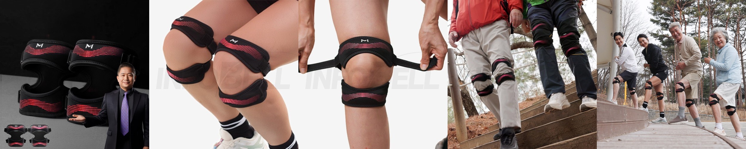TMT 헬스손목스트랩 B66 카본패브릭 이중스트랩 손가락형