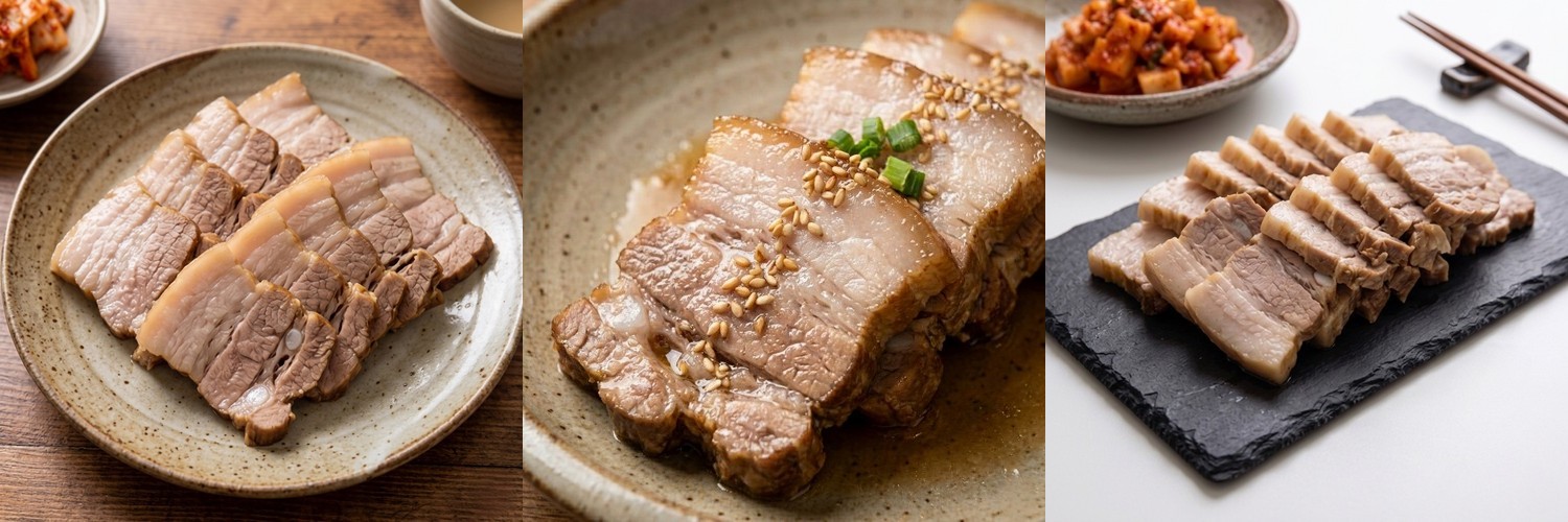양산맛집 한돈 앞다리살 통수육 보쌈 캠핑고기400g