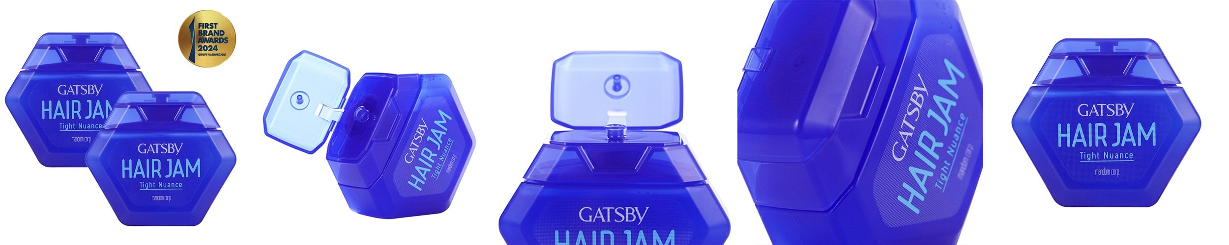 갸스비 헤어잼 파우더 셋팅 타이트 뉘앙스 110ml 2개