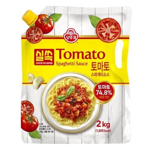 [스파게티면 500g 1개 증정] 오뚜기 프레스코 토마토 파스타소스 600g 3개